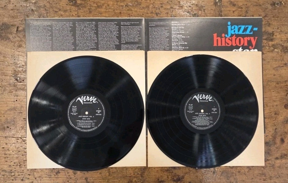 LP Stan Getz - Jazz-history Vol.2 2632002 S  Jazz Vinile Made In Italy