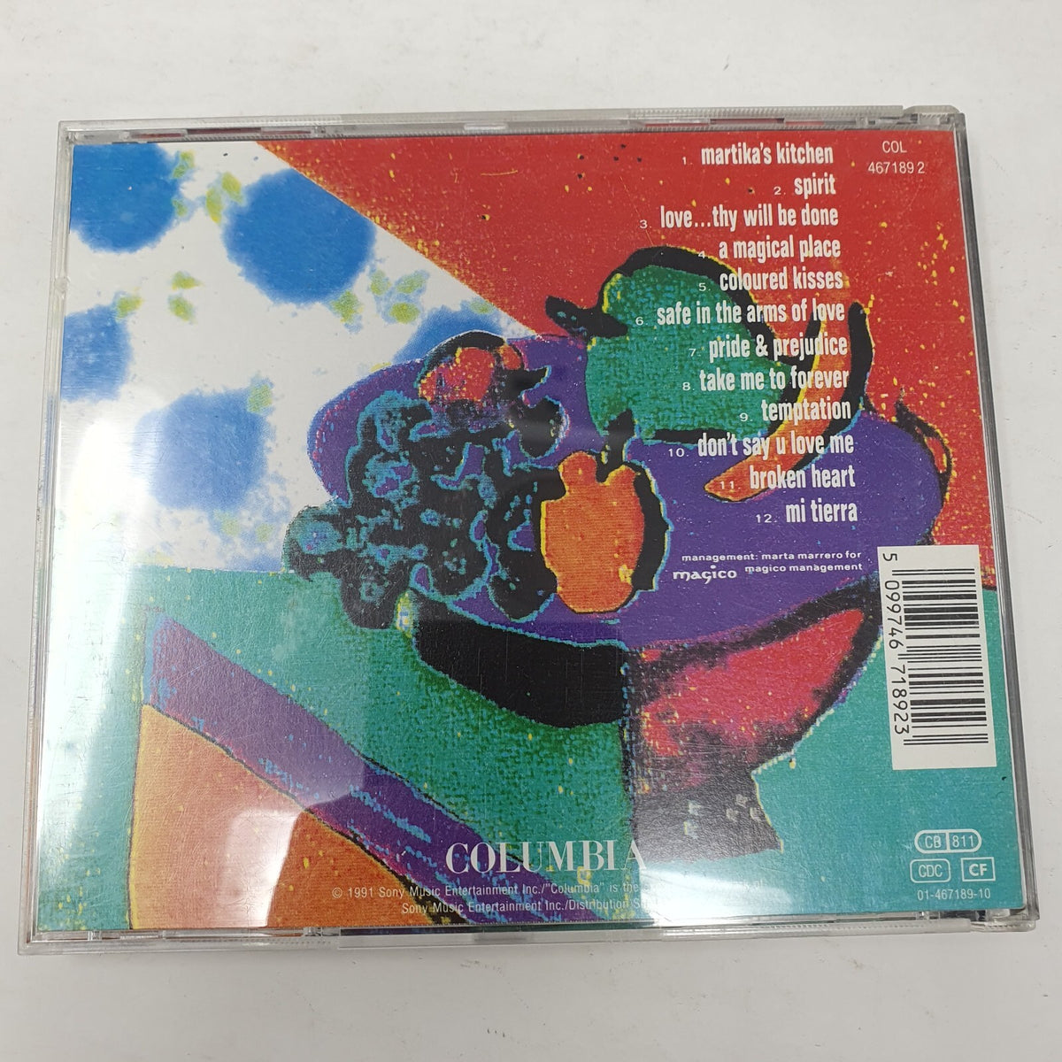 CD Martika – Martika's Kitchen Columbia – 467189 1