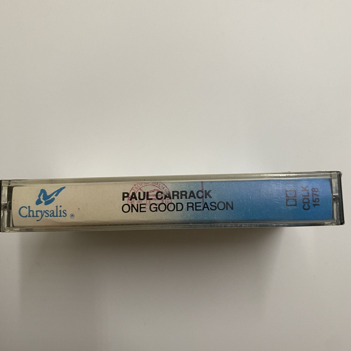 MUSICASSETTA TAPE SS Paul Carrack – One Good Reason Rock 1987