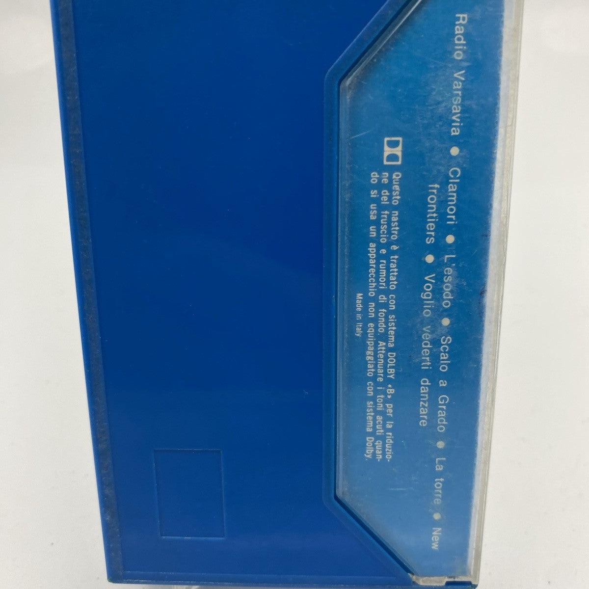 MUSICASSETTA Tape VG Franco Battiato – L’arca Di Noè Italy
