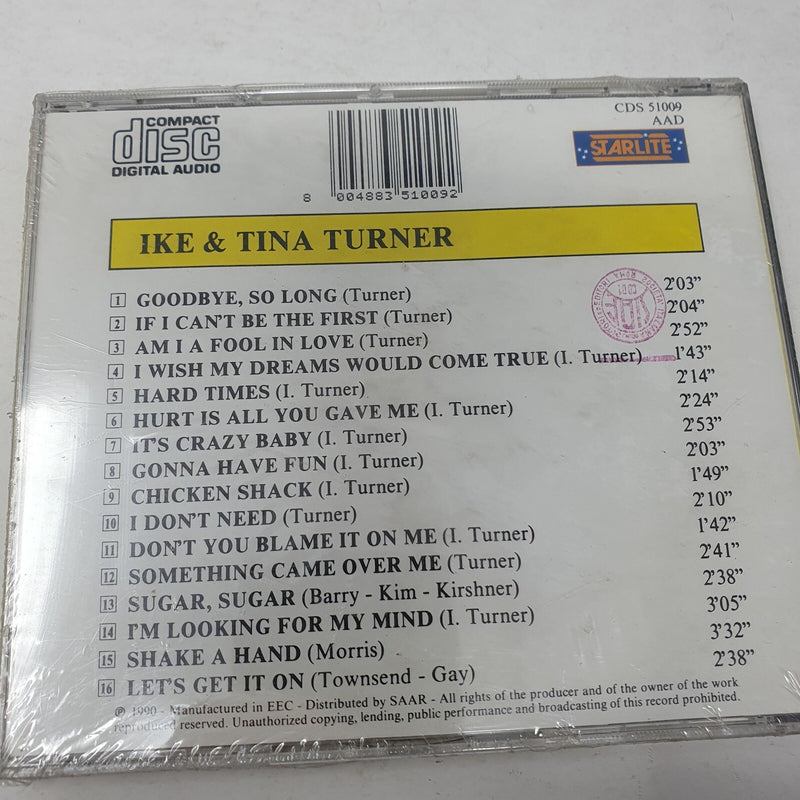 CD Ike & Tina Turner Starlite  CDS 51009 Sealed