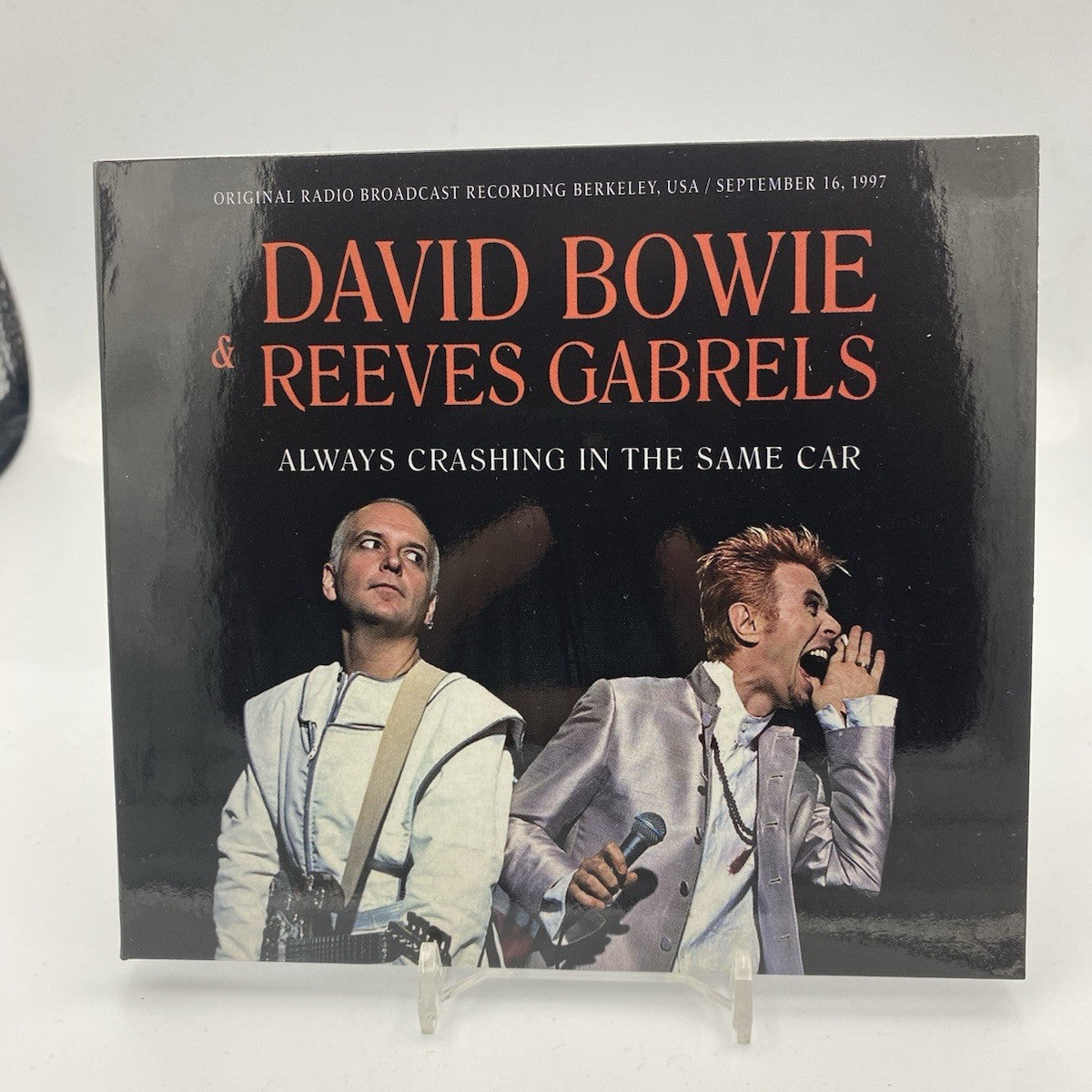 CD David Bowie Reeves Gabrels Always Crashing In The Same Car