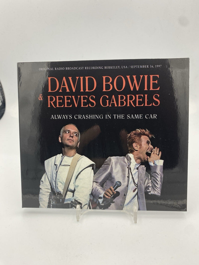 CD David Bowie Reeves Gabrels Always Crashing In The Same Car