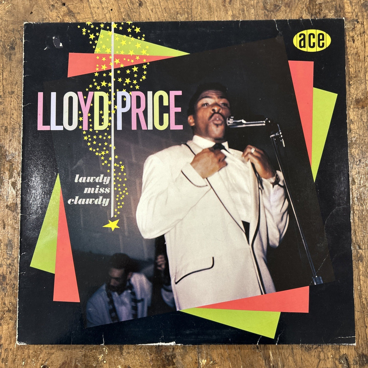 LP Lloyd Prince - Lawdy Miss Clawdy CH127B Made In UK 1985 Vinile Blues Rock