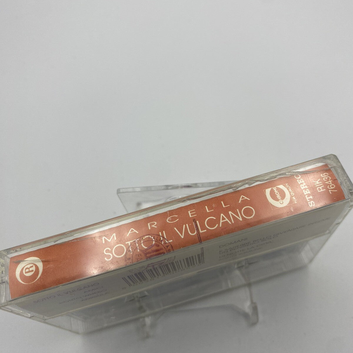 MUSICASSETTA Tape VG Marcella – Sotto Il Vulcano Italy Pop 1991