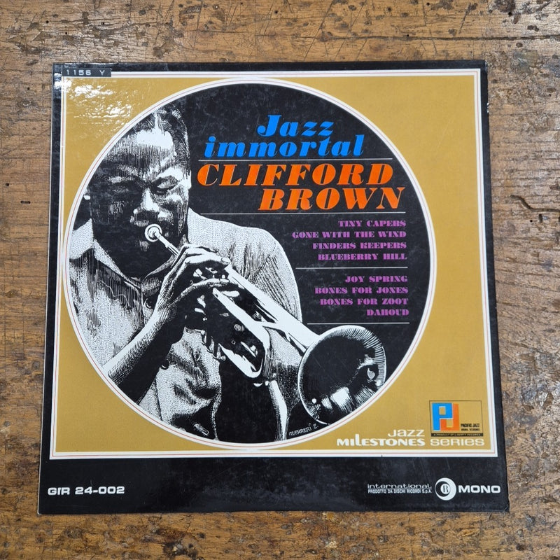 LP Clifford Brown - Jazz Immortal GIR 24-002 Musica Jazz Vinile 12