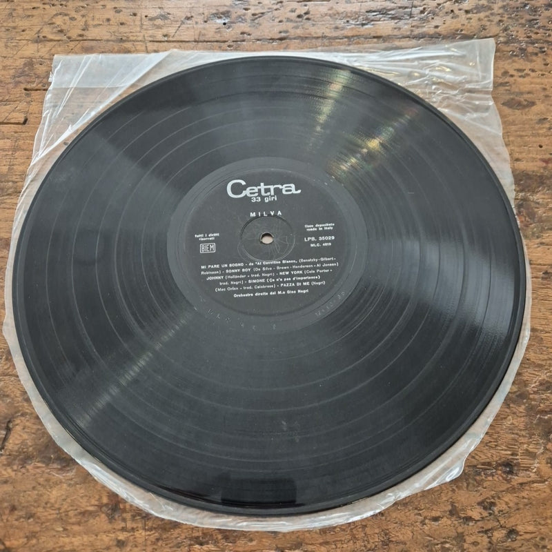 LP Milva Matchiche Cetra LPB 35029 Musica Italiana Vinile Made In Italy