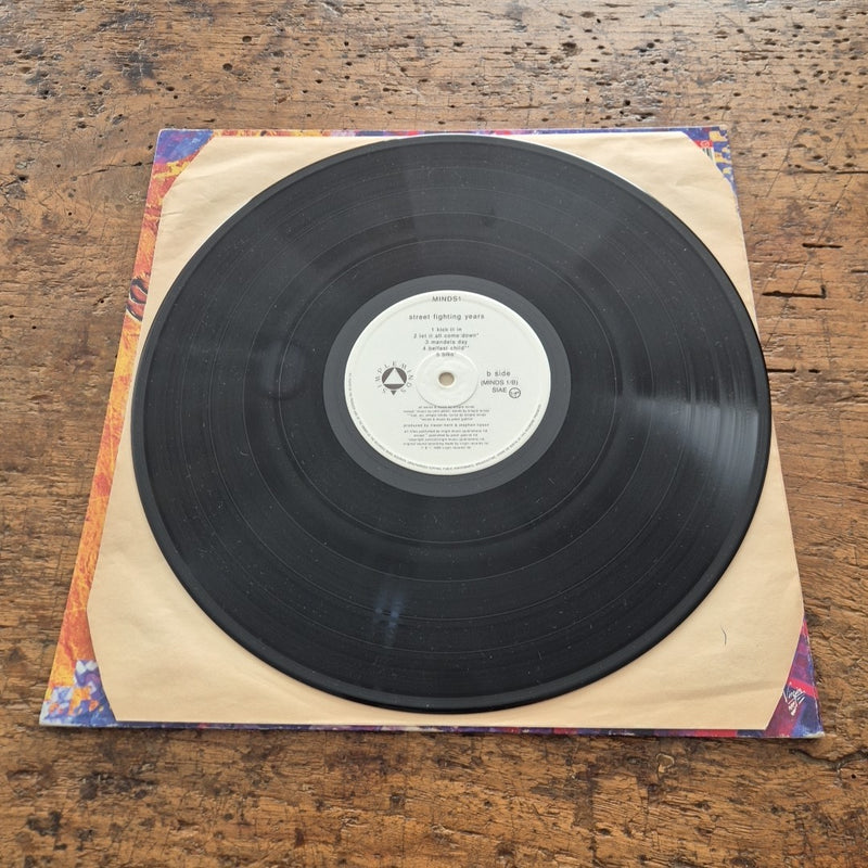 LP Simple Minds - Street Fighting Years MINDS1 Musica Pop Rock Vinile