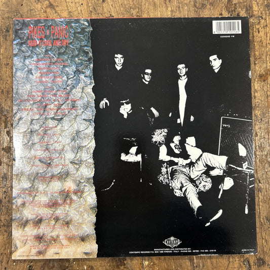 LP Pikes In Panic - Keep It Cool And Dry CONGAS116 Italy 1987 Garage Rock Vinile