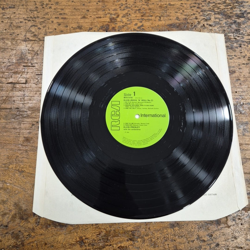 LP Elvis Presley Rock'N'Roll No.2 INTS 5142 Musica Rock Vinile