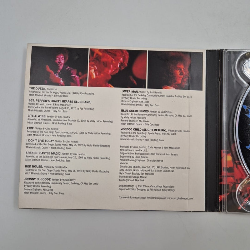 CD rock Jimi Hendrix In The West 88697 93622 2 Opendisc Sony Music 2011