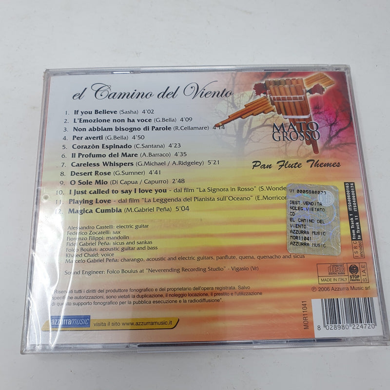CD Mato Grosso – El Camino Del Viento (Pan Flute Themes)