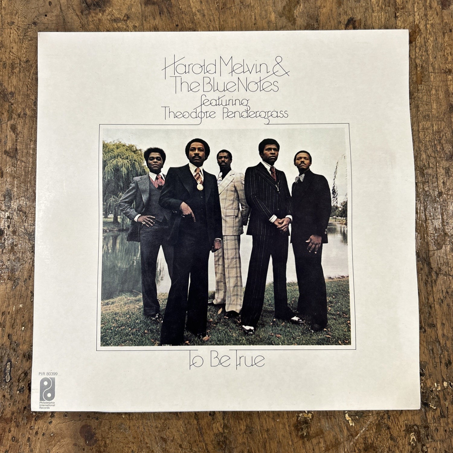 LP Harold Melvin The Blue Notes To Be True PIr 80339 Funk Soul Disco Vinile 12”