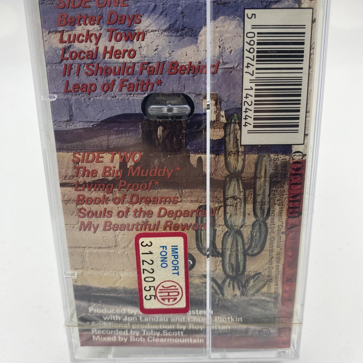 MUSICASSETTA Tape SS Bruce Springsteen – Lucky Town Rock 1992 Pop Columbia