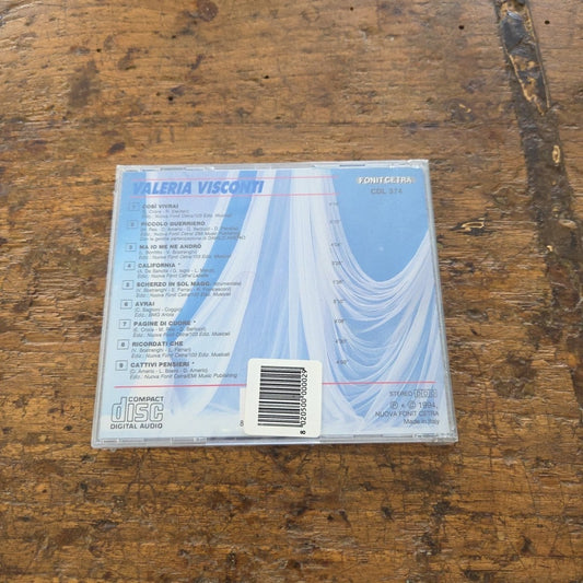 CD Valeria Visconti - Valeria Visconti CDL 374 Sigillato Musica Italiana Rock