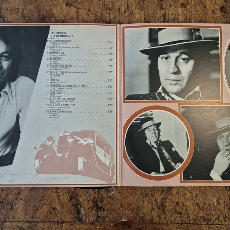 LP Fred Bongusto - Alla Mia Maniera N.2 RDZ ST 14219 Musica Italiana Chanson