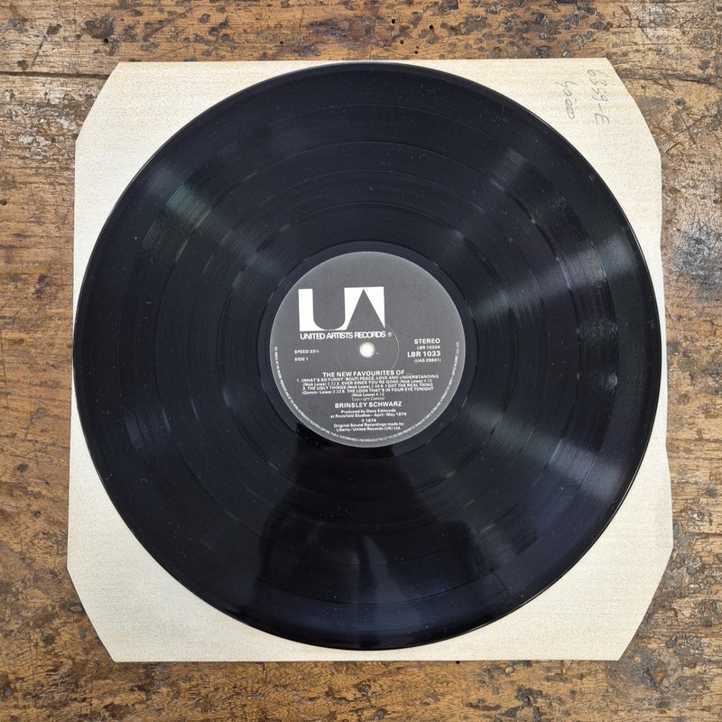 LP Brinsley Schwarz - The New Favourites Of LBR 1033 Made In UK Vinile Rock