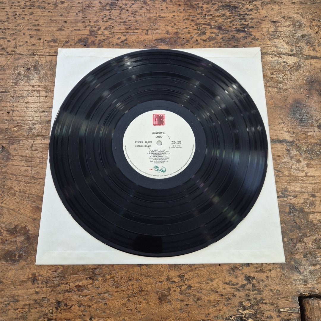 LP Loud - Psyche 21 WOL 1026 Musica Rock Pop Synth-Pop Vinile 12