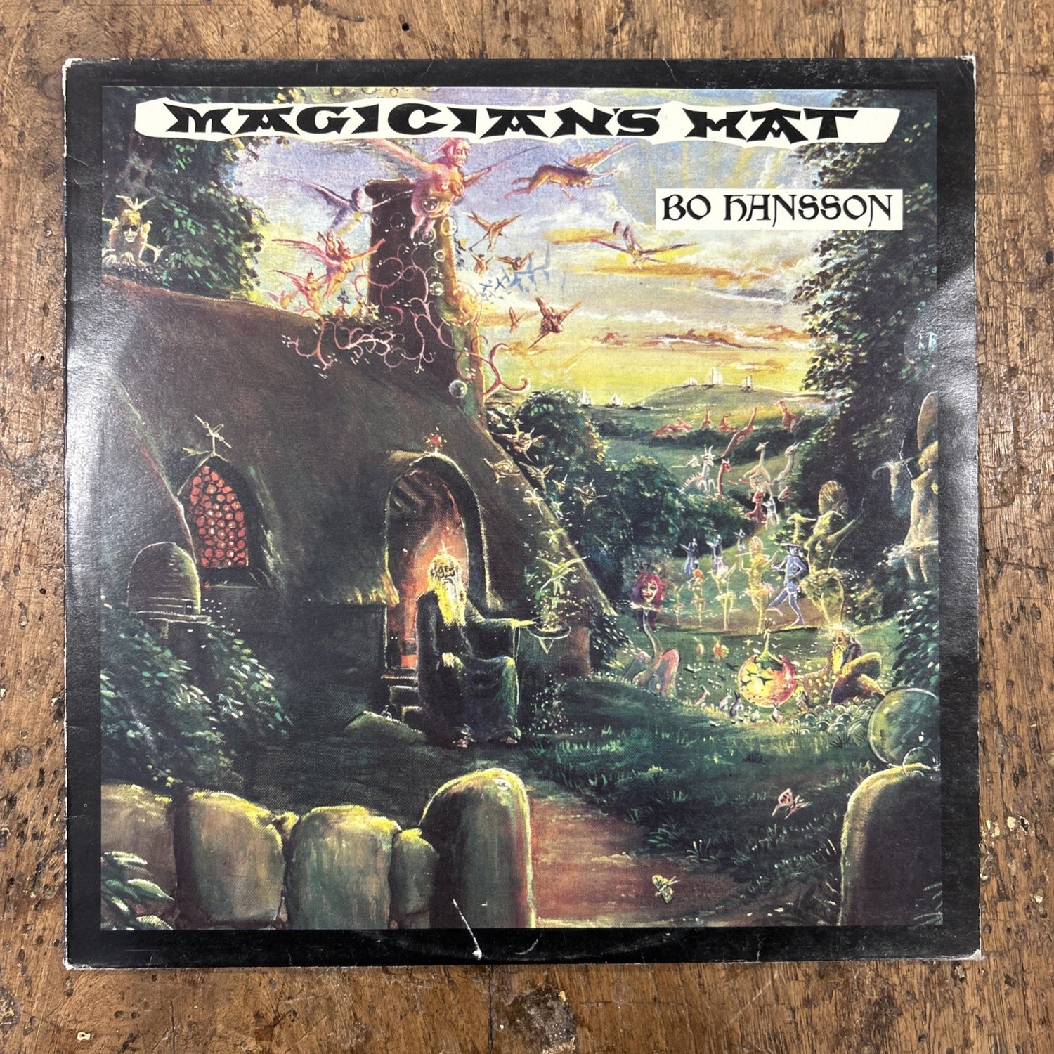LP Bo Hasson - Magician’s Hat CAS 1073 Vinile UK Prog Rock Progressive