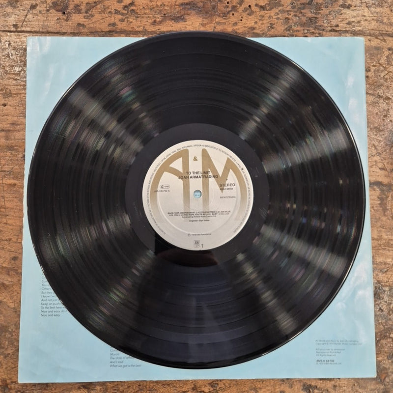 LP Joan Arma Trading - To The Limit AMLH 64732 Made In Holland 1978 Vinile Rock
