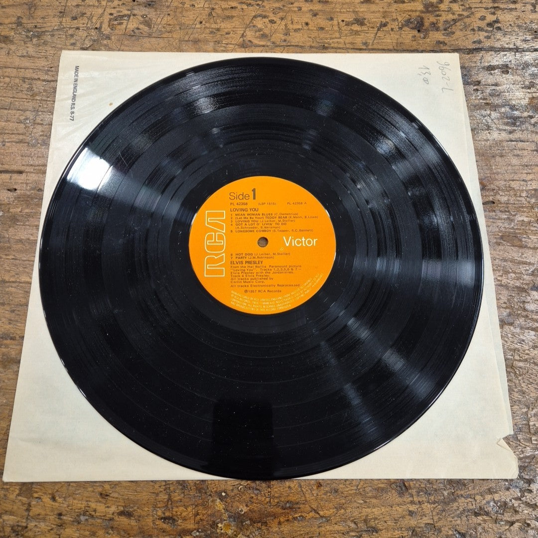 LP Elvis Presley - Loving You RCA Victor PL 42358 Musica Rock Vinile