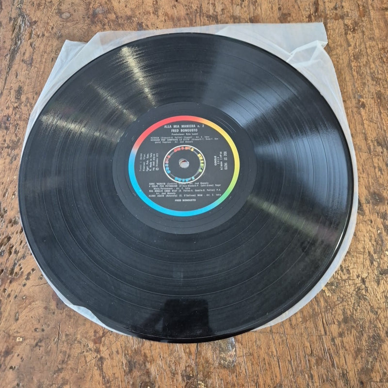 LP Fred Bongusto - Alla Mia Maniera N.2 RDZ ST 14219 Musica Italiana Chanson