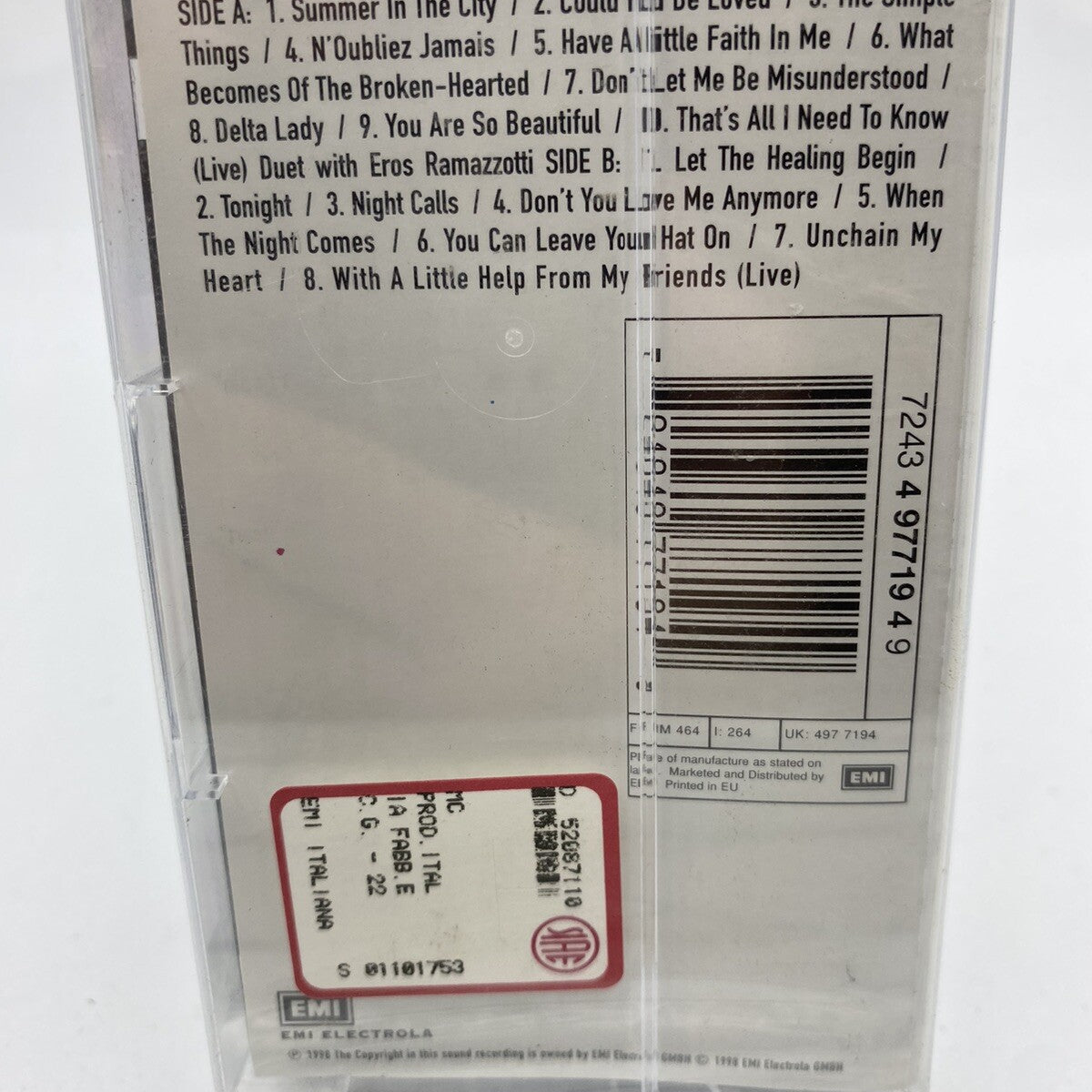 MUSICASSETTA Tape SS Joe Cocker – Greatest Hits Rock Pop Musica
