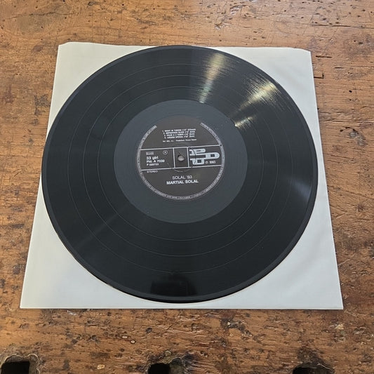 LP Martial Solal - Martial '83 1983 Pld. A 7049 Jazz Vinile Made In France
