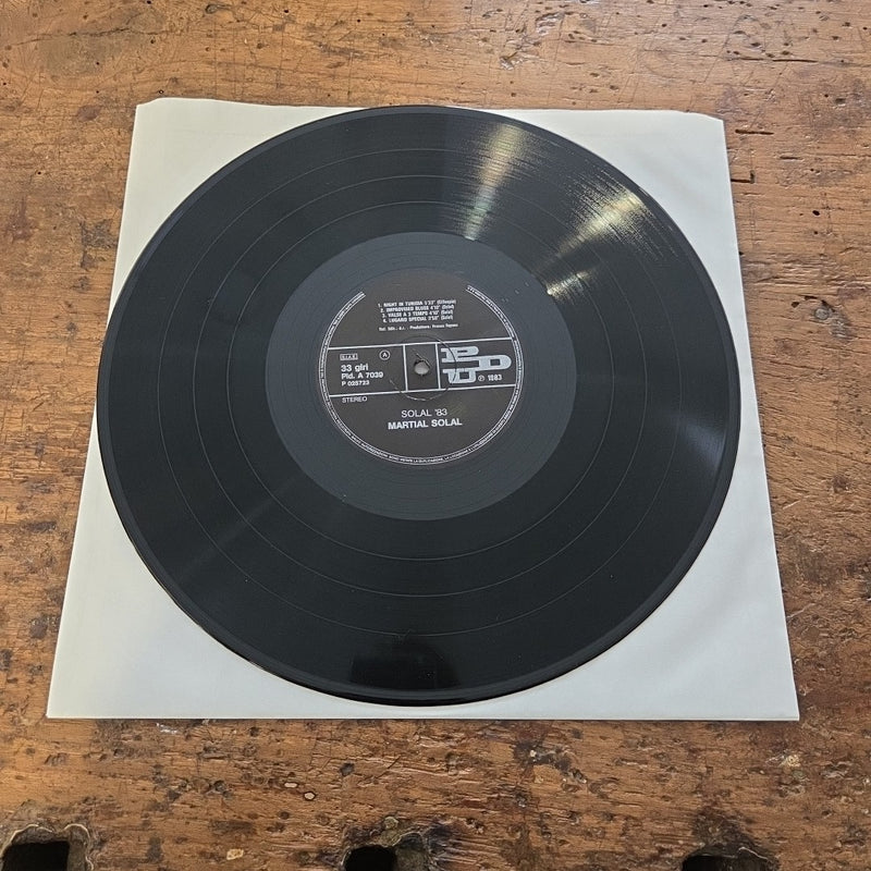 LP Martial Solal - Martial '83 1983 Pld. A 7049 Jazz Vinile Made In France