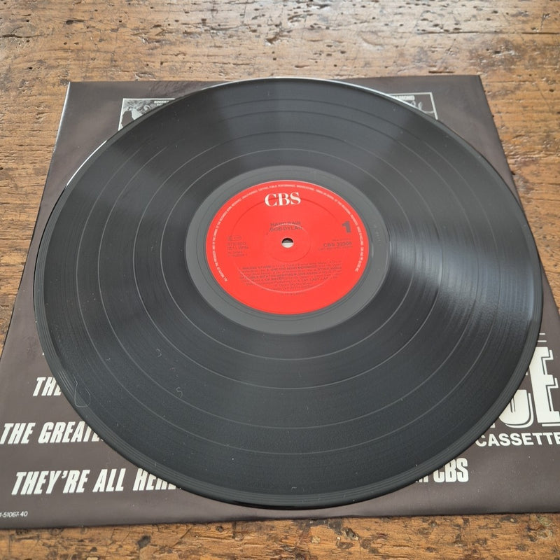LP Bob Dylan - Hard Rain CBS 32308 Musica Rock Pop Vinile 1976 MADE IN HOLLAND