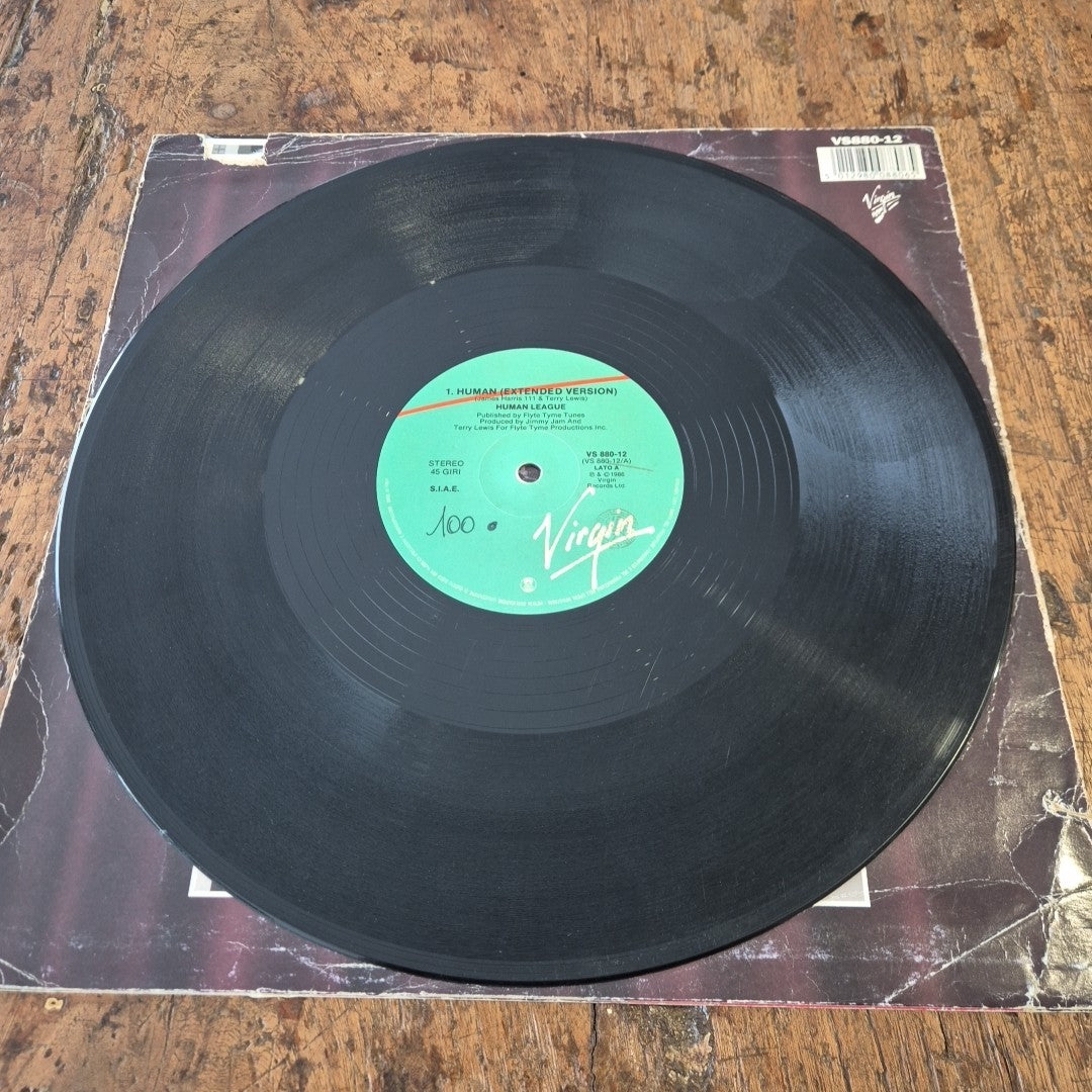 LP Human League - Human Extended Version VS 880-12 ROCK New Wave Synth-pop