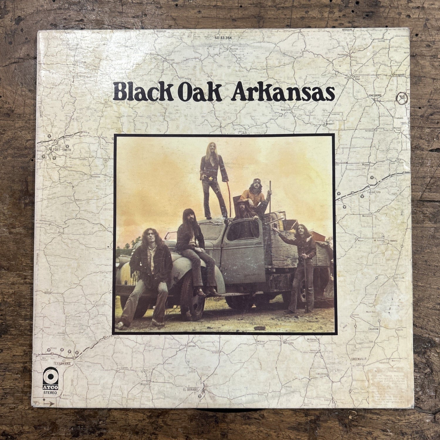 LP Black Oak Arkansas - SD 33-354 Made In USA 1971 Vinile Rock