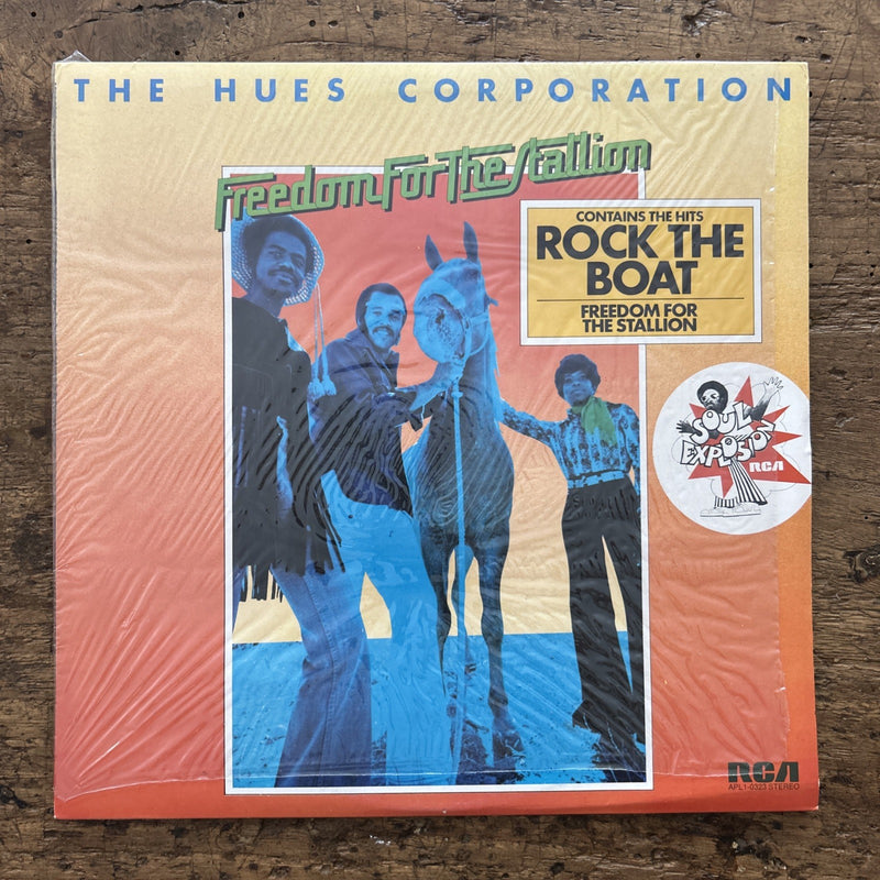 LP The Hues Corporation Freedom For The Stallion APL 0323 Funk Soul Disco Vinile