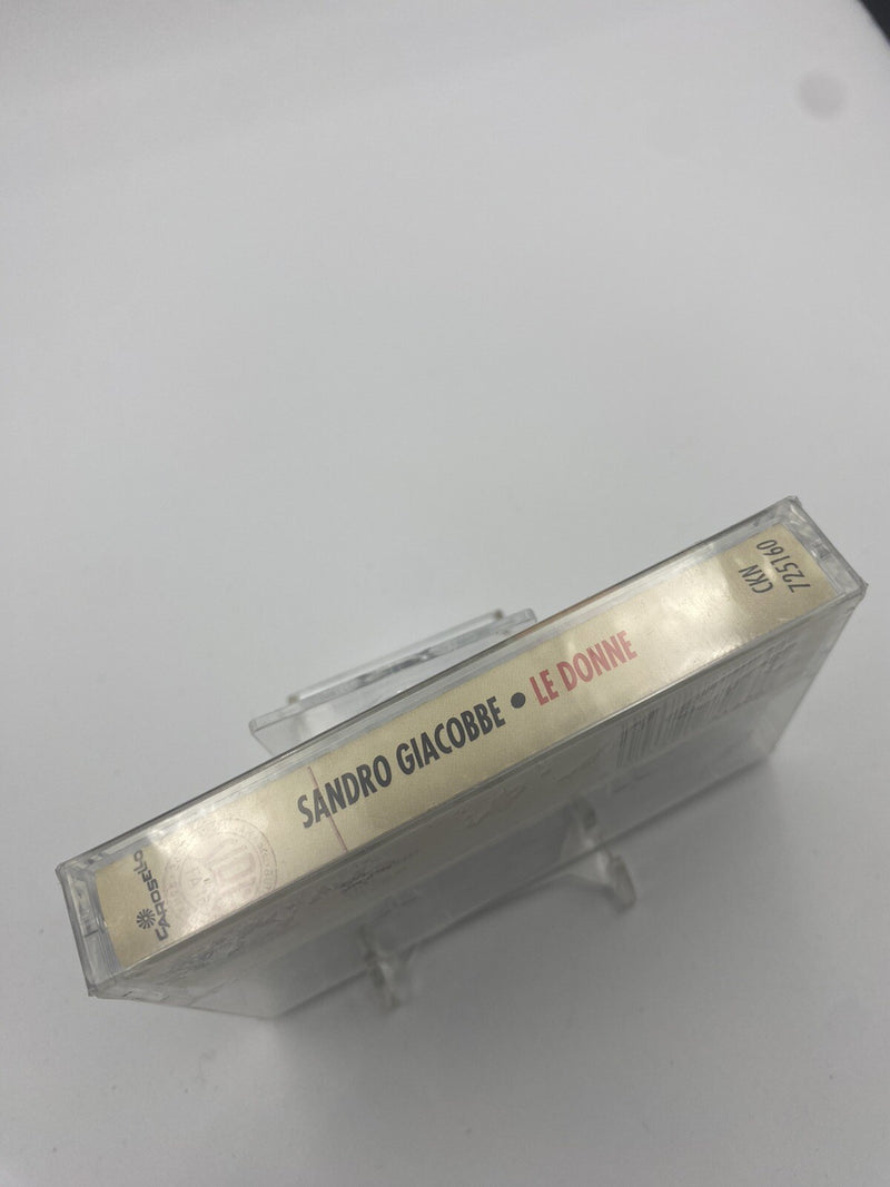 MUSICASSETTA Tape SS Sandro Giacobbe – Le Donne Italy 1992