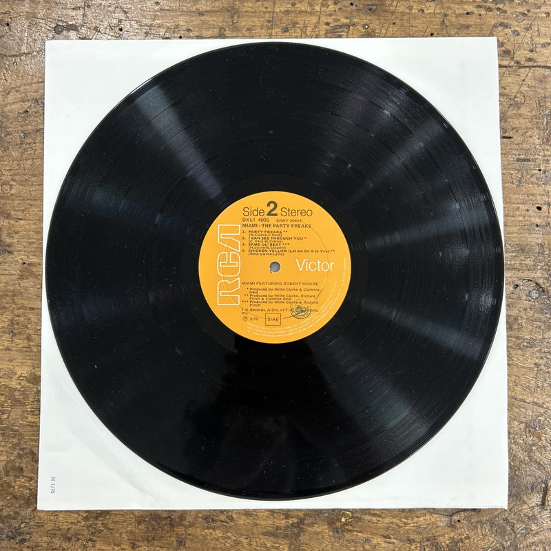 LP Robert Moore - Miami The Party Freaks Italy 1975 Funk Soul Disco Vinile