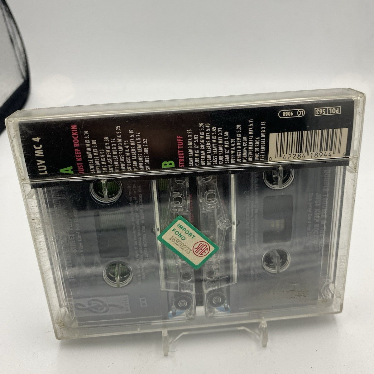MUSICASSETTA Tape VG Double Trouble & Rebel MC – Just Keep Rockin ELETTRONICA