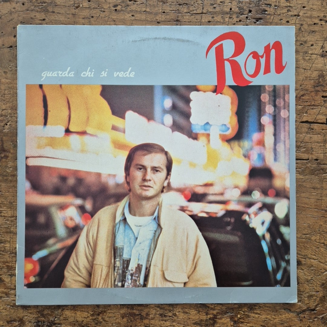 LP Ron - Guarda Che Si Vede ZPLSR 34170 Italy 1982 Musica Italiana Vinile Pop