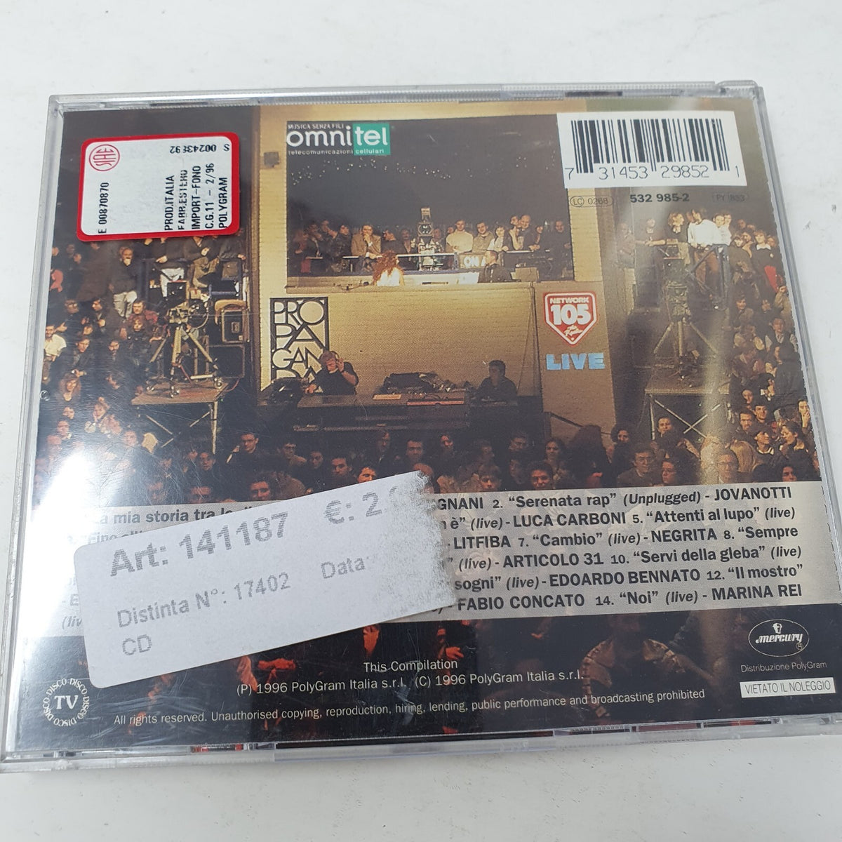 CD Various – 105 Night Express Mercury – 532 985-2