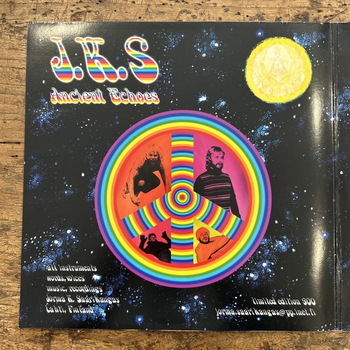 LP J.K.S. - Ancient Echoes RF 002 VINILE Made In Italy Psychedelic Rock