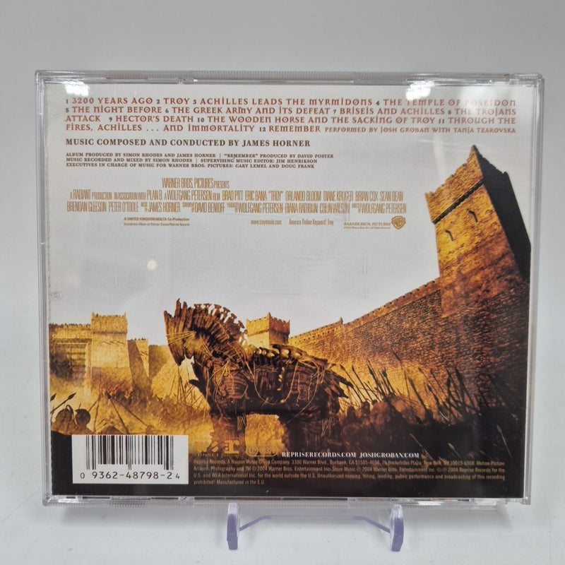 CD ost TROY music From The Motion Picture James Horner Colonna Sonora
