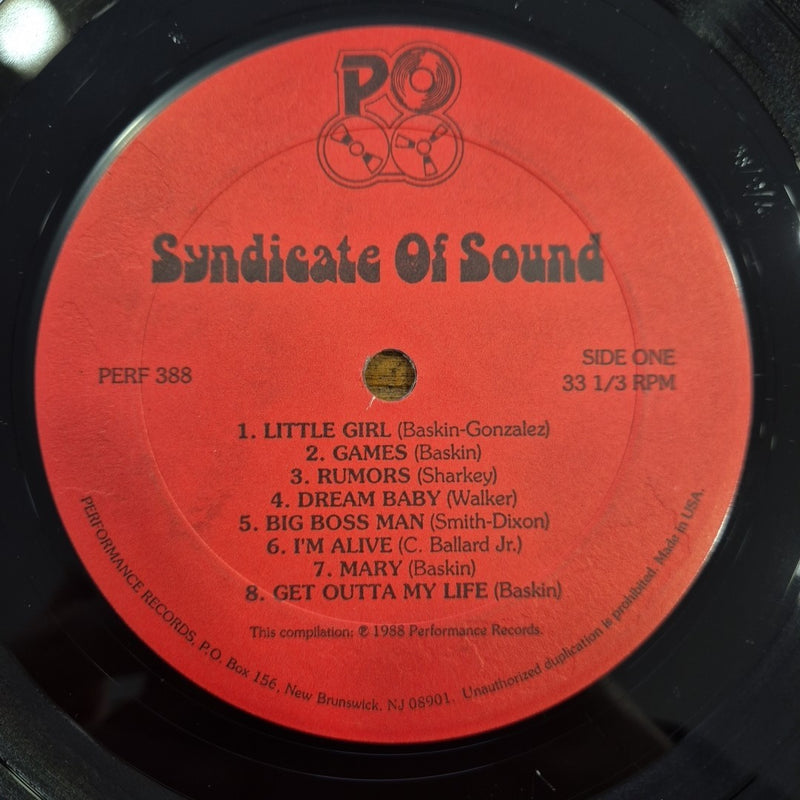 LP Syndacate Of Sound PERF 388 Little Girl Musica Rock Garage Vinile