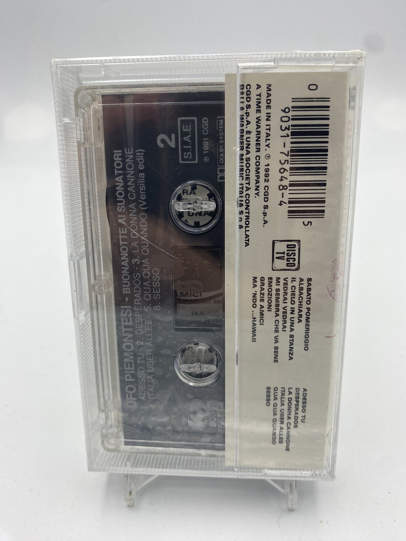 MUSICASSETTA Tape SS Ufo Piemontesi – Buonanotte Ai Suonatori Italy 1992