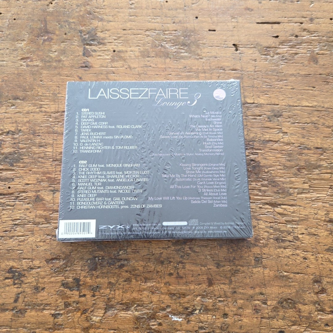 CD Lassez Faire- Lounge 3 SIGILLATO AYA 82155-2 2008 Musica Chill House