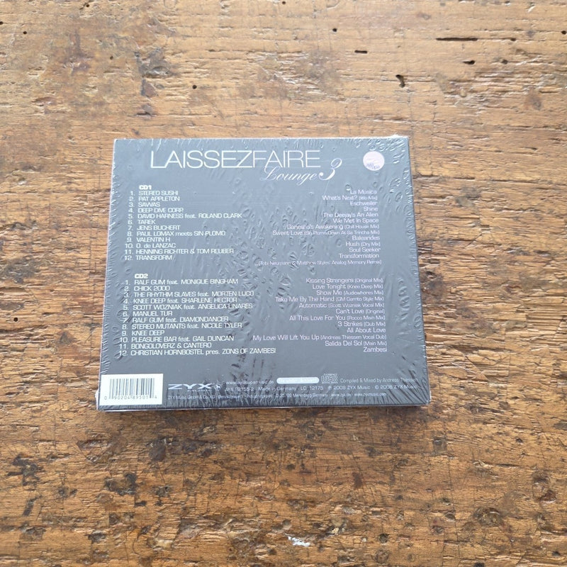 CD Lassez Faire- Lounge 3 SIGILLATO AYA 82155-2 2008 Musica Chill House
