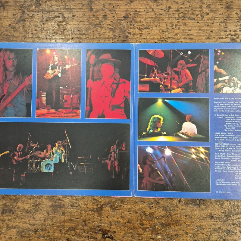 LP Bob Seger - Live Bullet Capitol Made In Italy 3C 154-82226 Rock Vinile