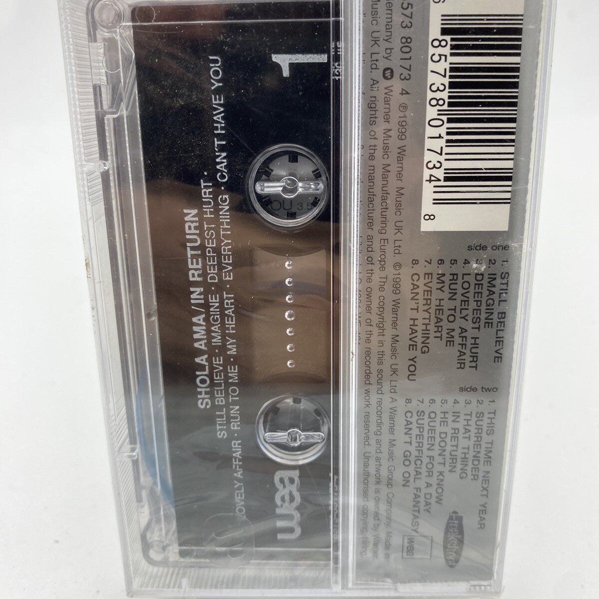 MUSICASSETTA Tape SS Shola Ama – In Return Elettronica Soul 2000