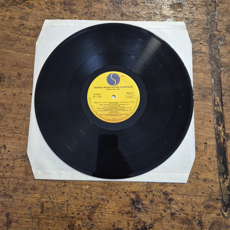 LP Madonna Who's That Girl Original Motion Picture Soundtrack 1-25611