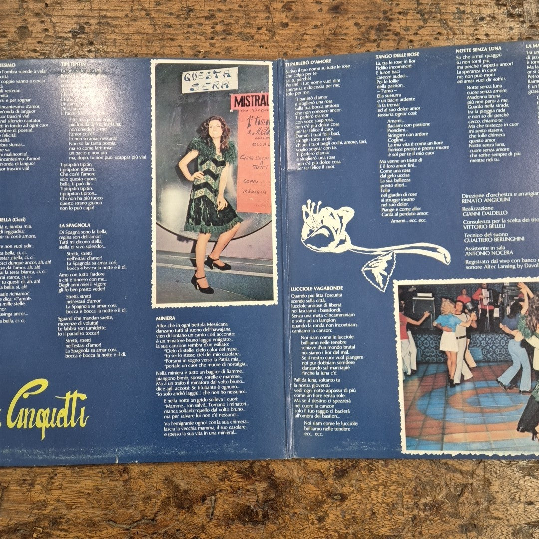 LP Gigliola Cinquetti Stasera Ballo Liscio CGD 69044 Musica Italiana Vinile 12