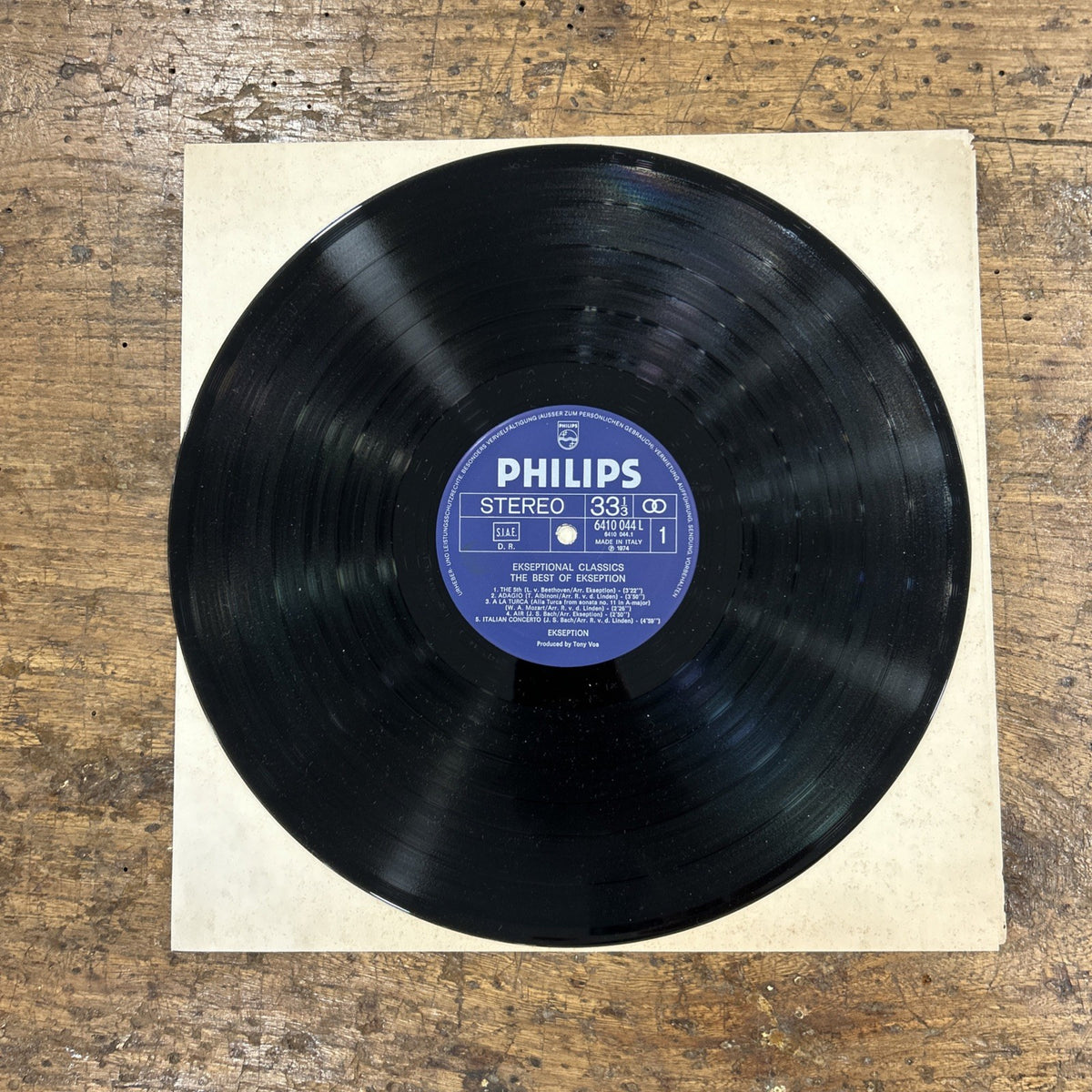 LP Ekseptional Classics The Best Of Ekseption 6410 044 Funk Soul Disco Vinile
