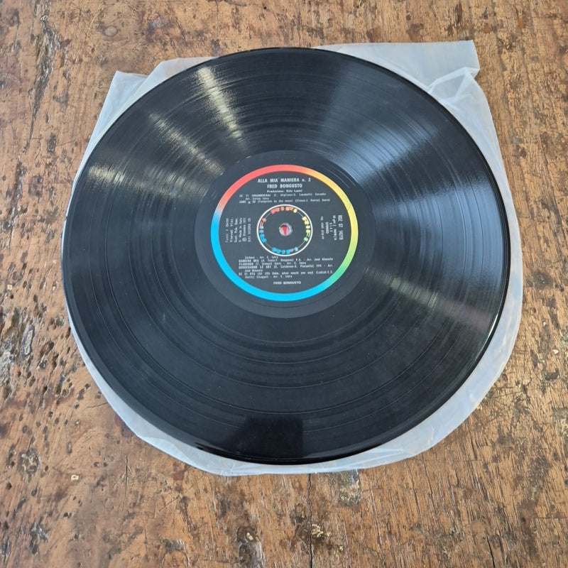 LP Fred Bongusto - Alla Mia Maniera N.2 RDZ ST 14219 Musica Italiana Chanson
